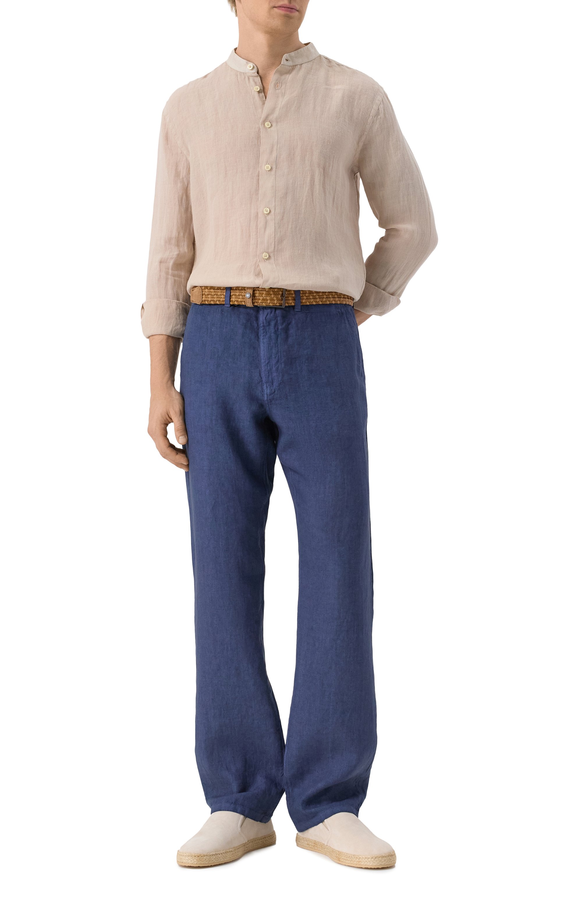 Льняная рубашка 120% LINO, арт. 32ALIM1159/0115/000, фото 2