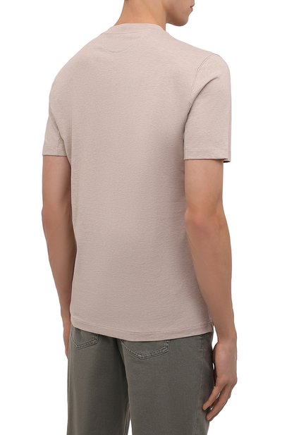 Хлопковая футболка BRUNELLO CUCINELLI, арт. M0T611308, фото 4