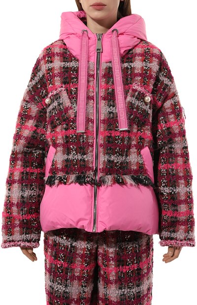 Твидовый пуховик KHRISJOY, арт. KWF24R0607/TWNY02, фото 3