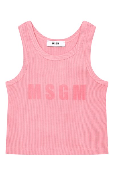 Хлопковая майка MSGM KIDS, арт. S6MSJGTA159