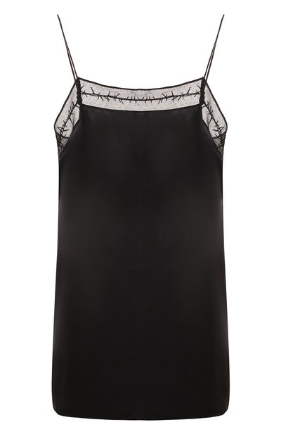 Шелковый топ ANN DEMEULEMEESTER, арт. 2402-W-T016-R-FA134-099, фото 1