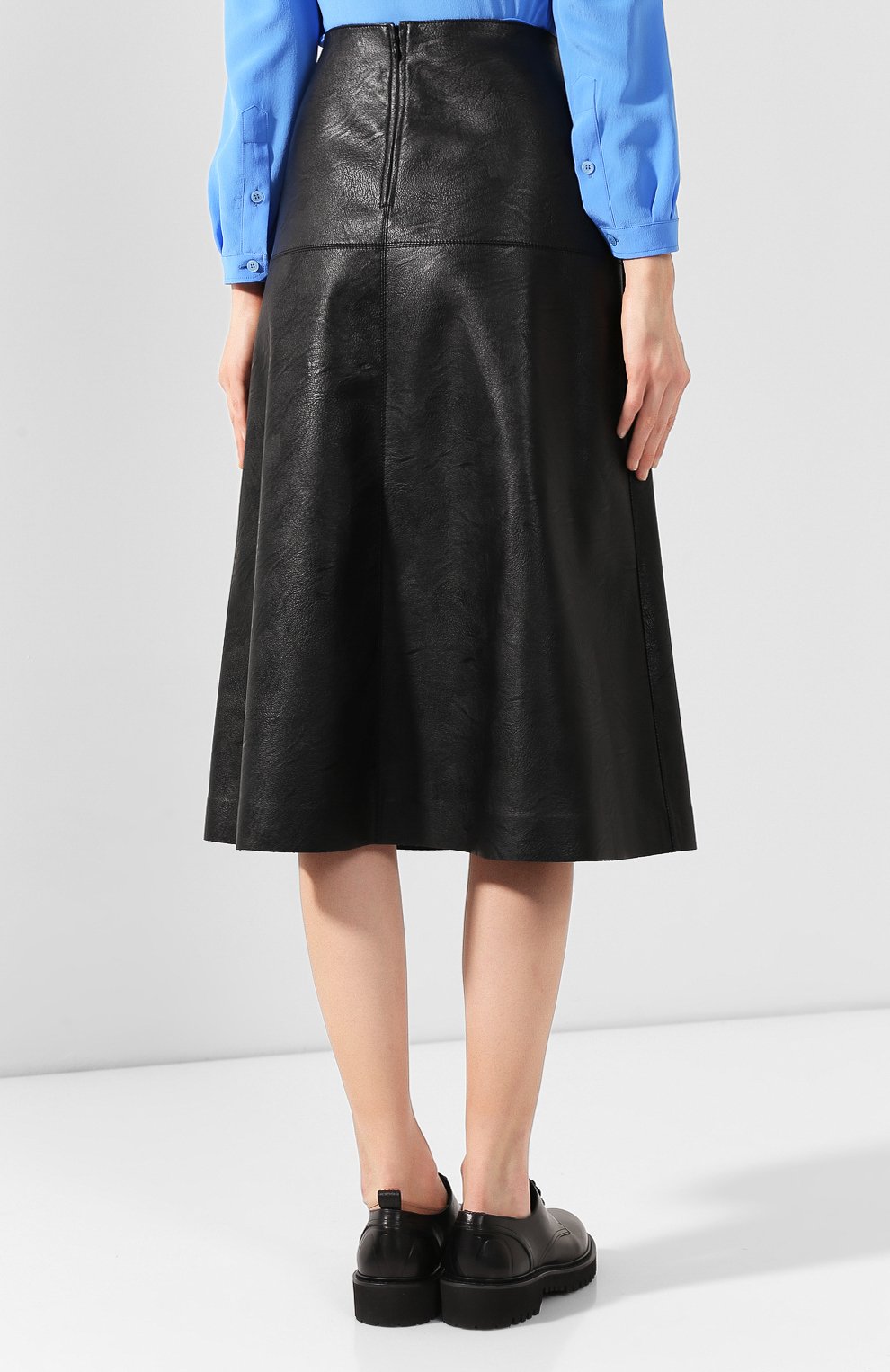 Юбка STELLA MCCARTNEY черного цвета по цене 72800 руб., арт. 591611/SJB14, фото 4 Юбка STELLA MCCARTNEY, арт. 591611/SJB14, фото 4