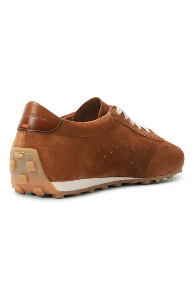 Замшевые кроссовки SANTONI, арт. WBGG61356BIFTTKR, фото 5