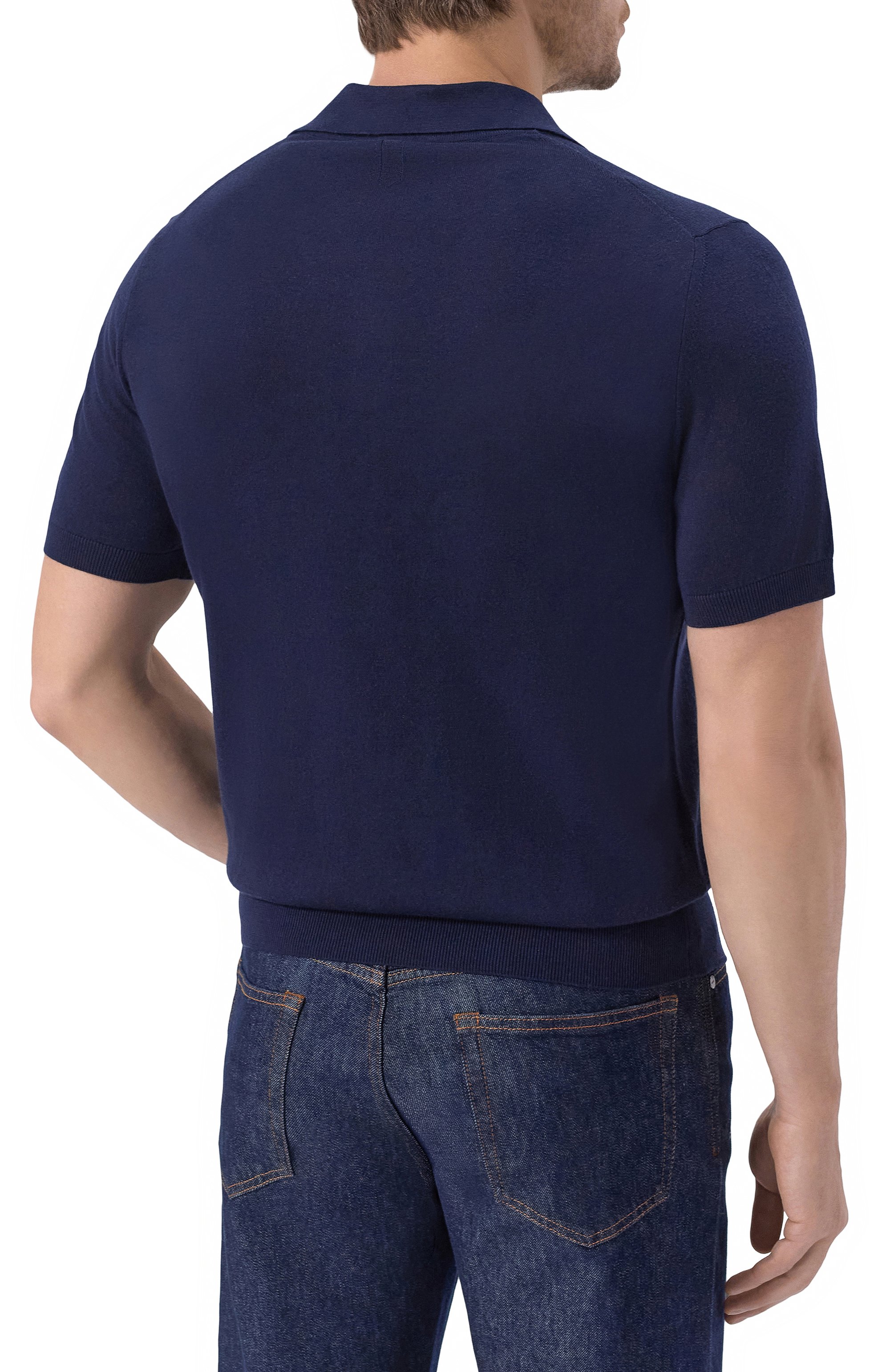 Поло CANALI, арт. C1048/MK02054, фото 4