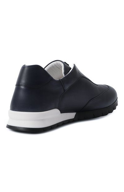 Кожаные кроссовки KITON, арт. USSA328N0010012, фото 5