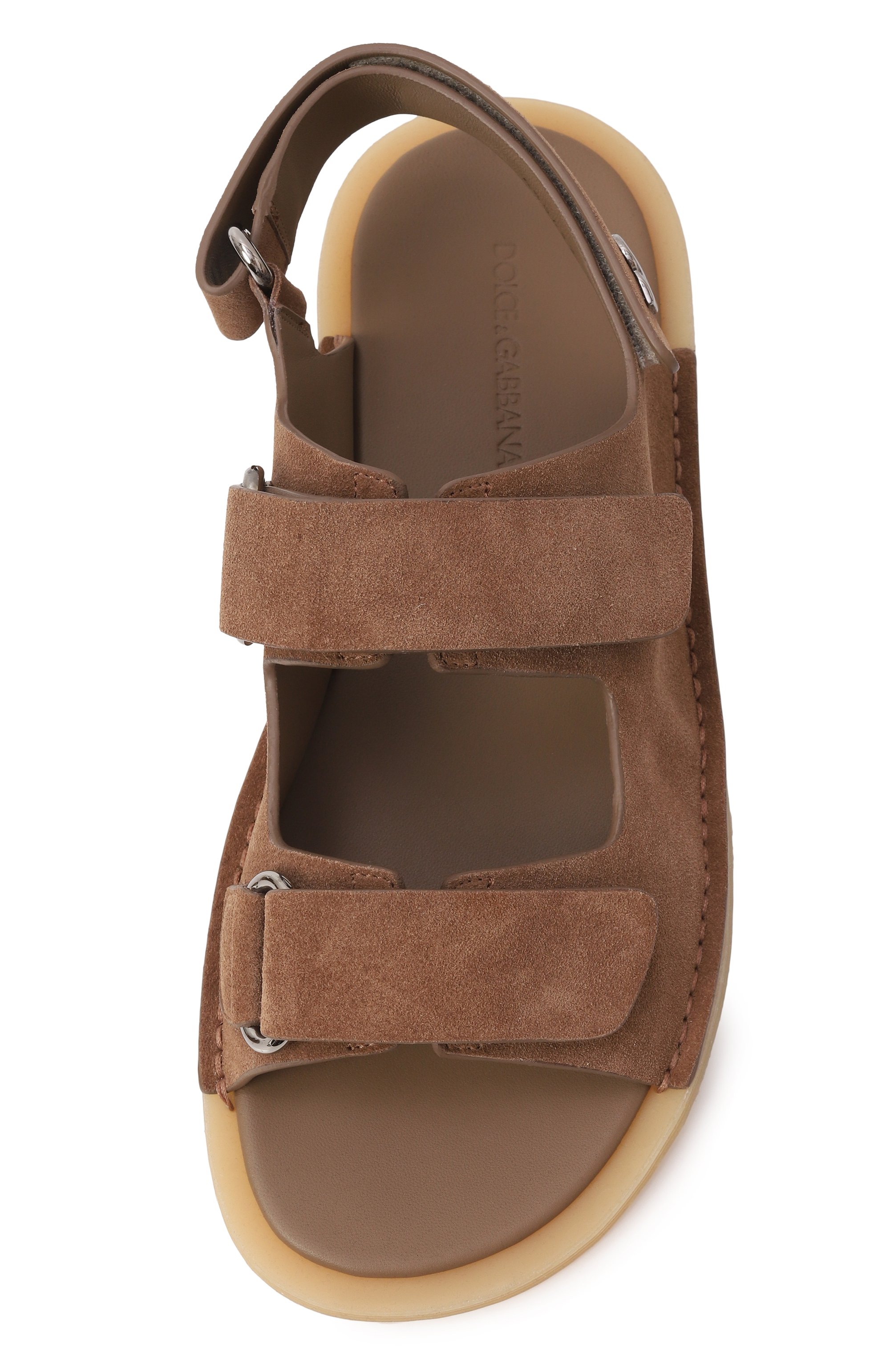 Замшевые сандалии DOLCE & GABBANA, арт. A80492/AT441, фото 6