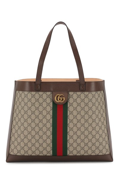 Текстильная сумка-шопер ophidia gg GUCCI, арт. 547947/9IK3T, фото 1