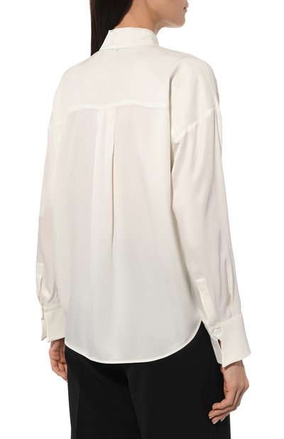 Атласная блузка LORENA ANTONIAZZI, арт. CA01AP/3612, фото 4