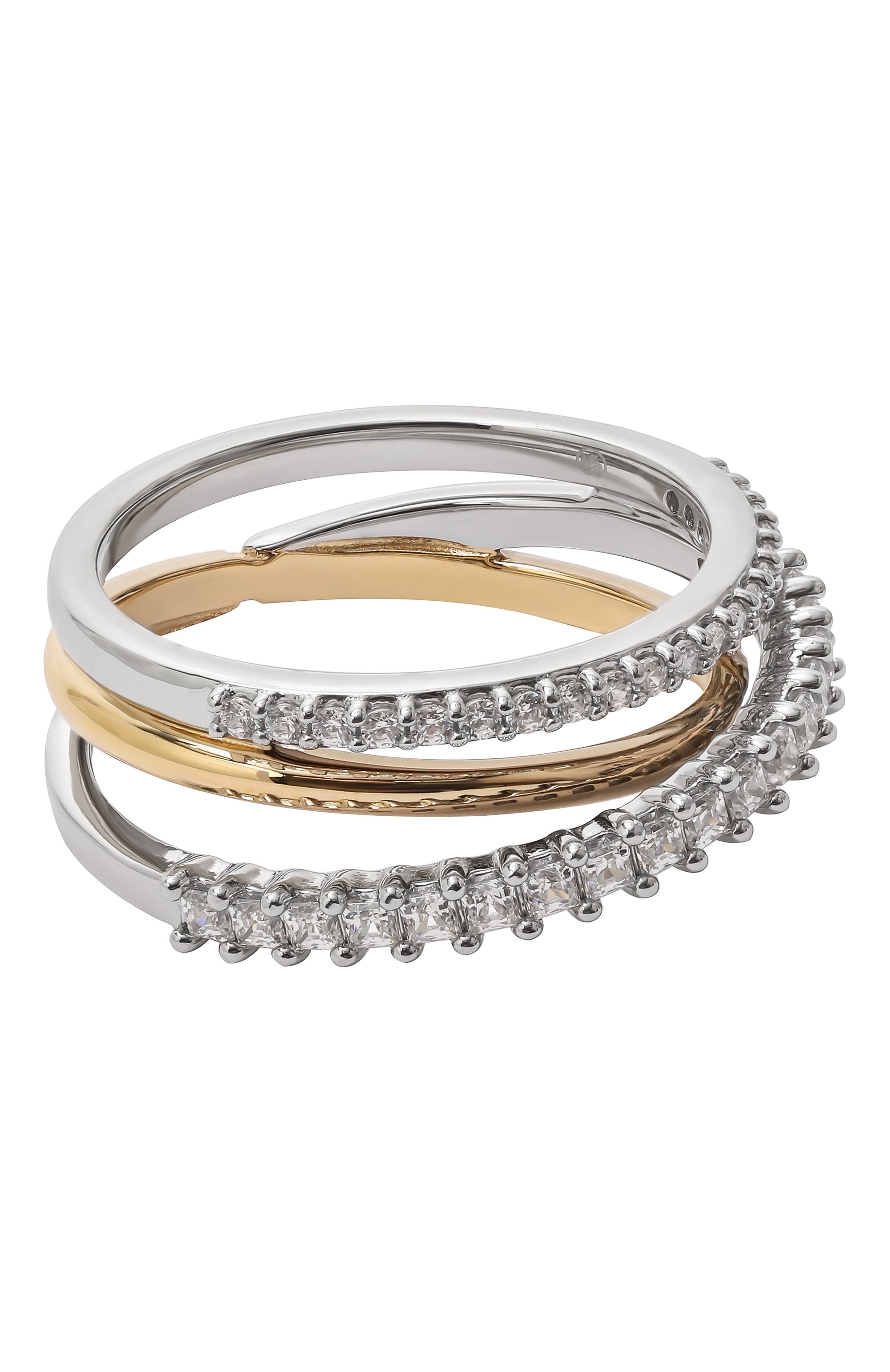 Кольцо hyperbola SWAROVSKI разноцветного цвета по цене 23500 руб., арт. 5714163, фото 1 Кольцо hyperbola SWAROVSKI, арт. 5714163, фото 1