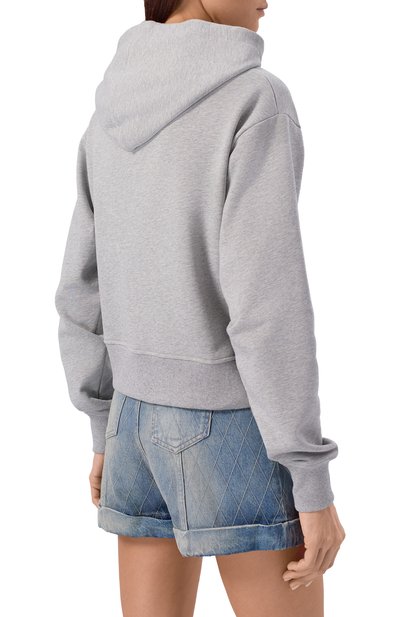 Хлопковое худи BALMAIN, арт. GF1JR030/BD43, фото 4