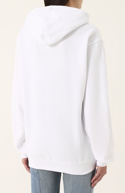 Хлопковая толстовка с капюшоном и принтом UNFORTUNATE PORTRAIT, арт. BECKY WITH THE G00D HAIR/H00DIE, фото 4