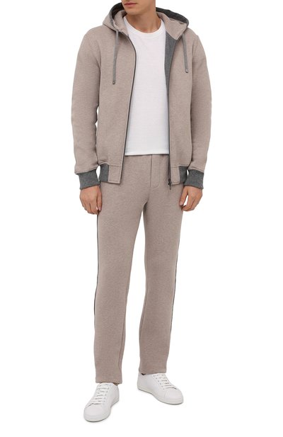 Спортивный костюм из хлопка и кашемира CAPOBIANCO, арт. 11MT30.FW00., фото 1