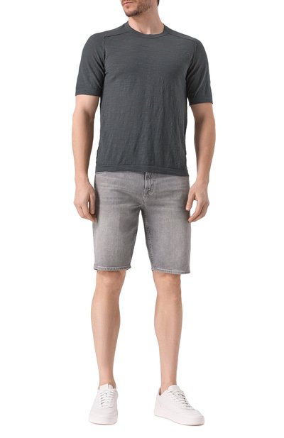 Футболка из хлопка и льна TRANSIT, арт. CFUTRZ8431, фото 2