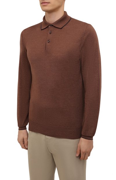 Поло из шерсти и кашемира FIORONI, арт. MK00T0C1, фото 3