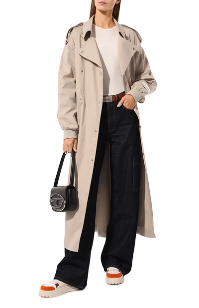 Кожаные кеды PATRIZIA PEPE, арт. 8Z0096_V020, фото 2