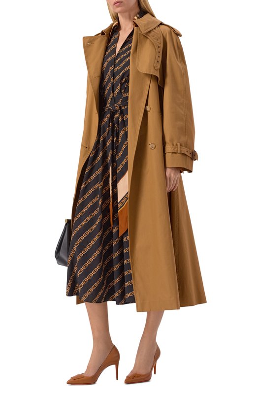 Кожаные туфли Sibille Santoni WDIG71207HI2TSZA Коричневый  WDIG71207HI2TSZA Фото 3