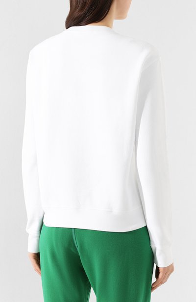 Хлопковый свитшот DSQUARED2 белого цвета по цене 34550 руб., арт. S75GU0281/S25042, фото 4 Хлопковый свитшот DSQUARED2, арт. S75GU0281/S25042, фото 4
