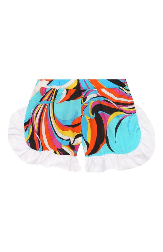 

Хлопковые шорты Emilio Pucci, Зелёный