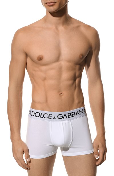 Хлопковые боксеры DOLCE & GABBANA, арт. M4B97J/0UAIG, фото 2