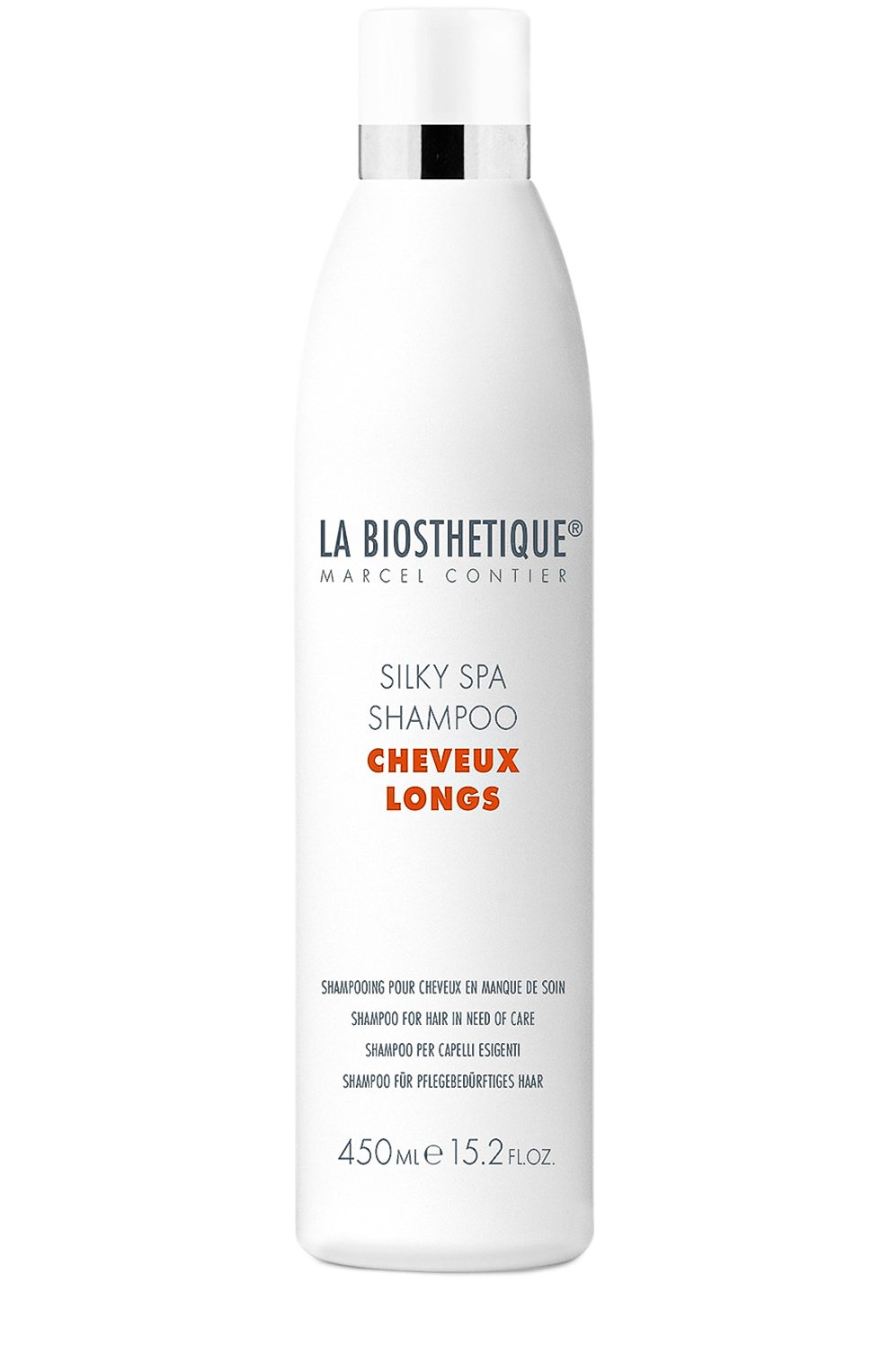 Spa-шампунь для придания шелковистости длинным волосам (450ml) LA BIOSTHETIQUE бесцветного цвета по цене 2700 руб., арт. 120389, фото 1 Spa-шампунь для придания шелковистости длинным волосам (450ml) LA BIOSTHETIQUE, арт. 120389, фото 1