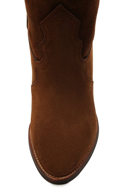 Замшевые сапоги kate SAINT LAURENT, арт. 622926/1NZ00, фото 5