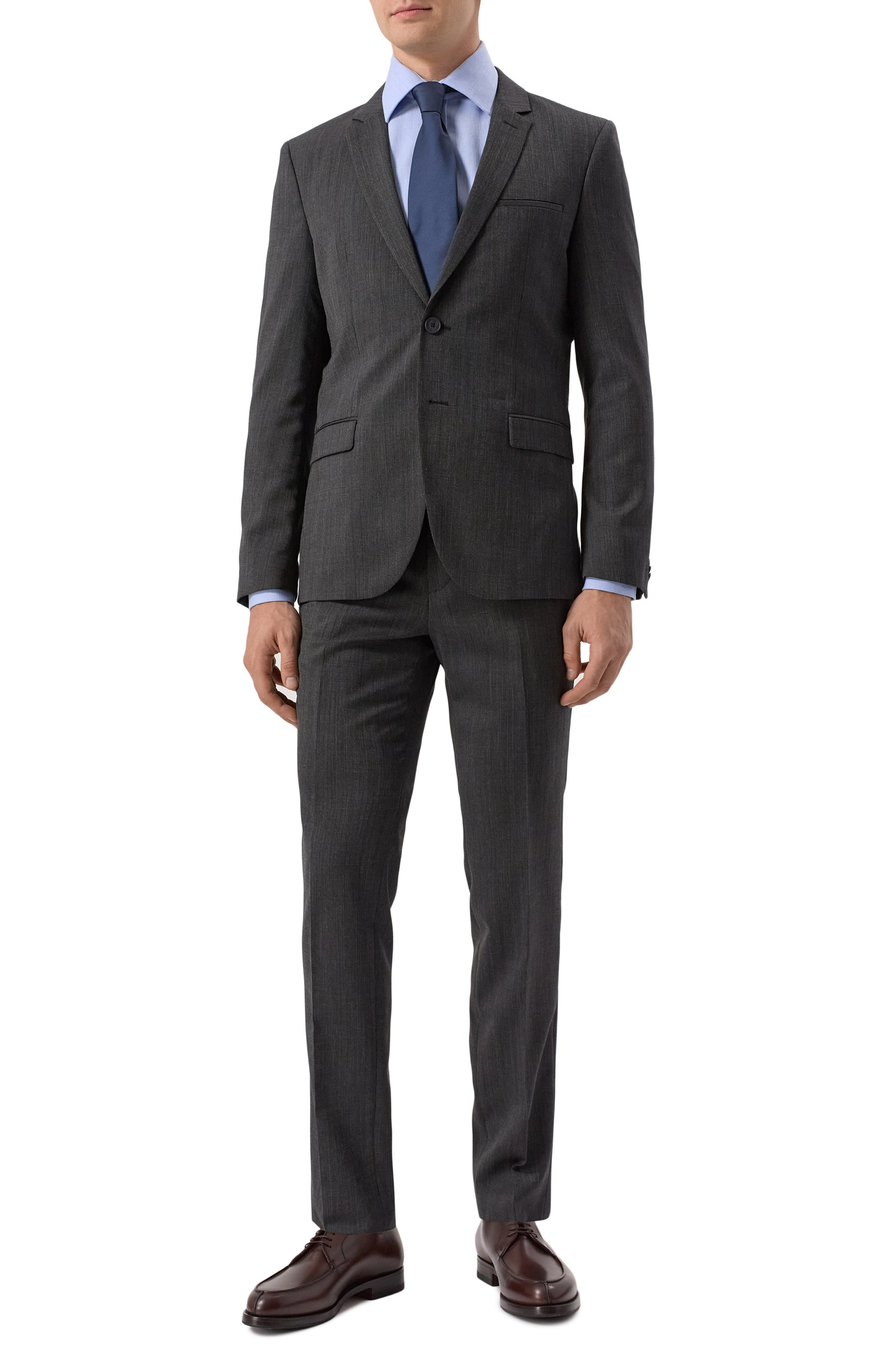 Рубашка из хлопка и льна PAUL&SHARK, арт. 14313102CF, фото 2