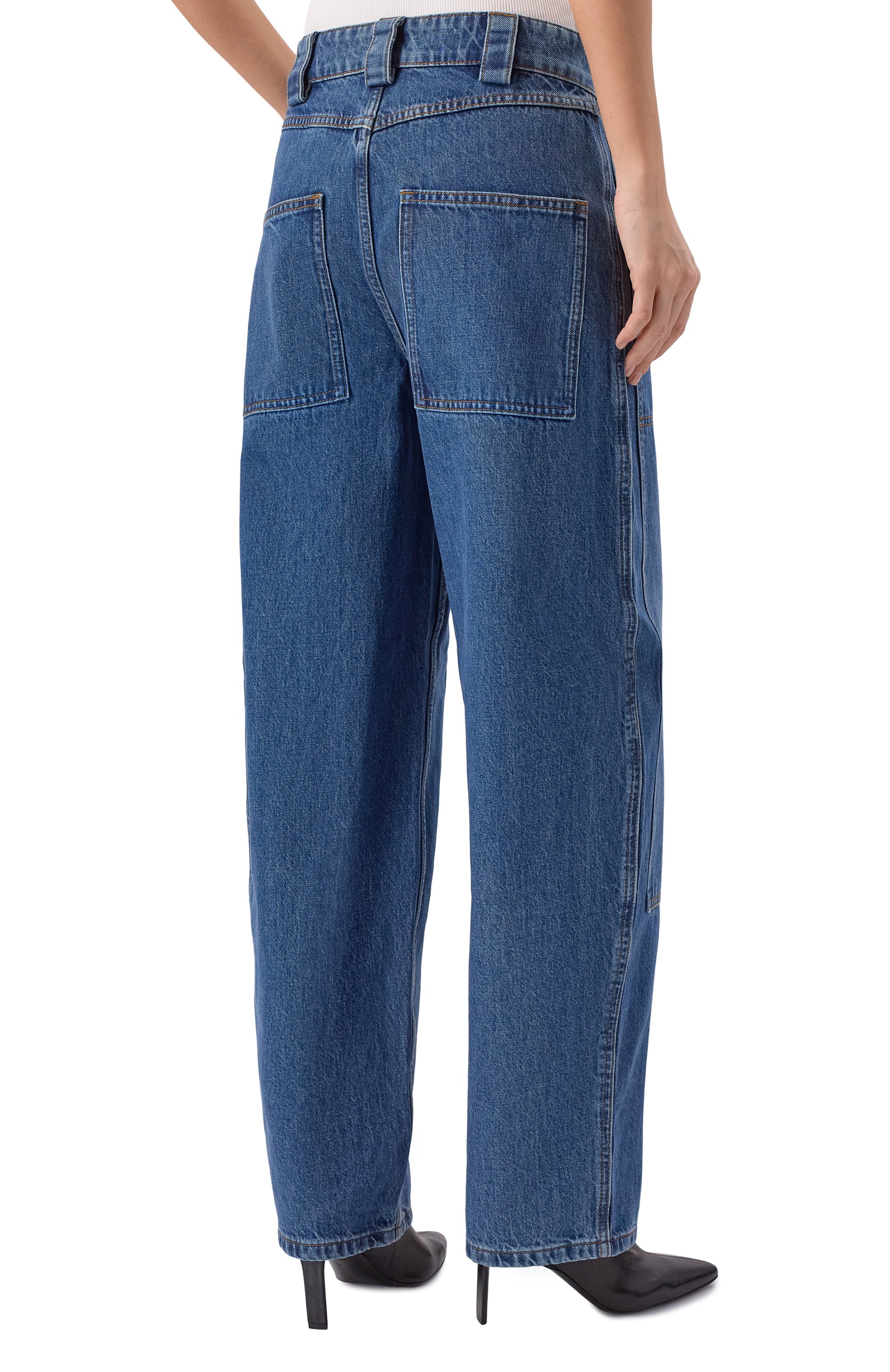 Джинсы CO синего цвета по цене 57050 руб., арт. 5180S0CD-C0RE, фото 4 Джинсы CO, арт. 5180S0CD-C0RE, фото 4