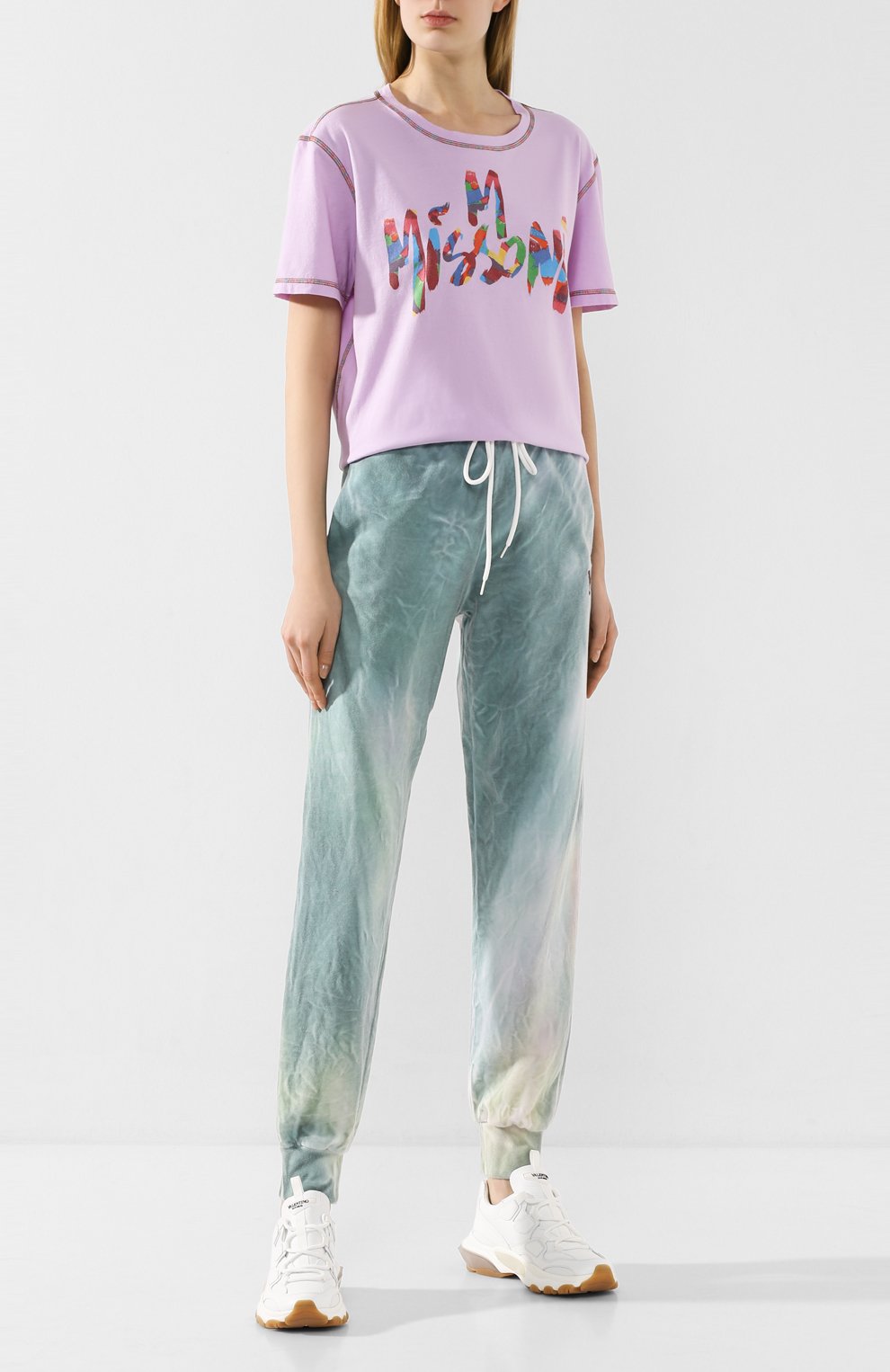 Хлопковые джоггеры M MISSONI, арт. 2DI00124/2J0028, фото 2
