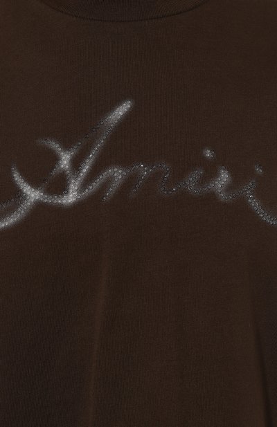 Хлопковая футболка AMIRI, арт. PS24WJT010, фото 5