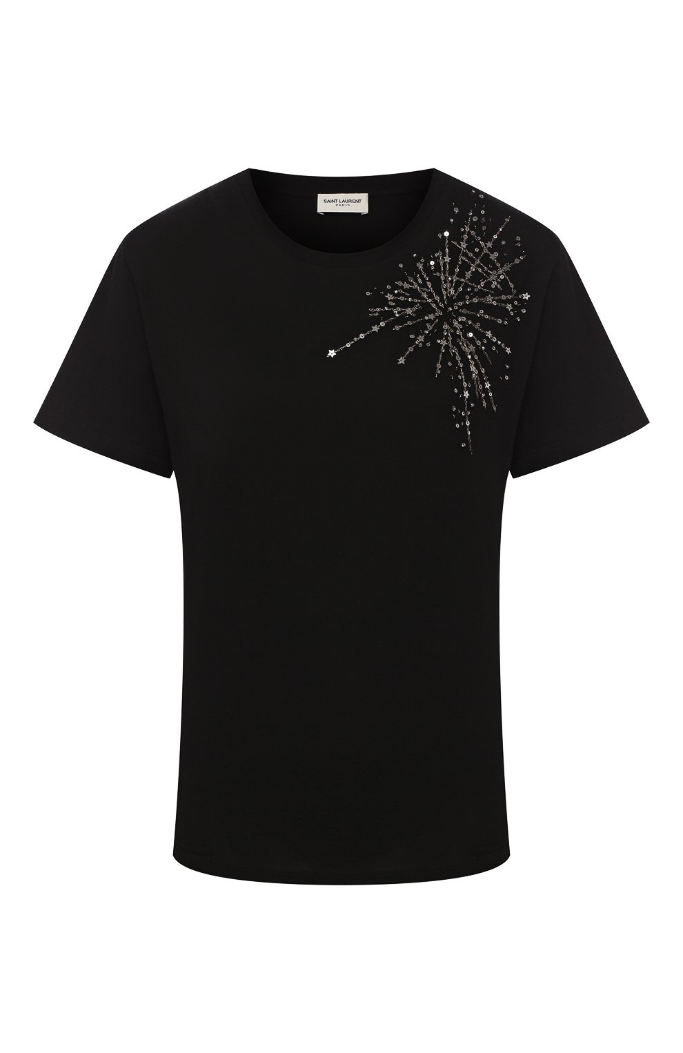 Хлопковая футболка SAINT LAURENT, арт. 614296/YBKL2, фото 1