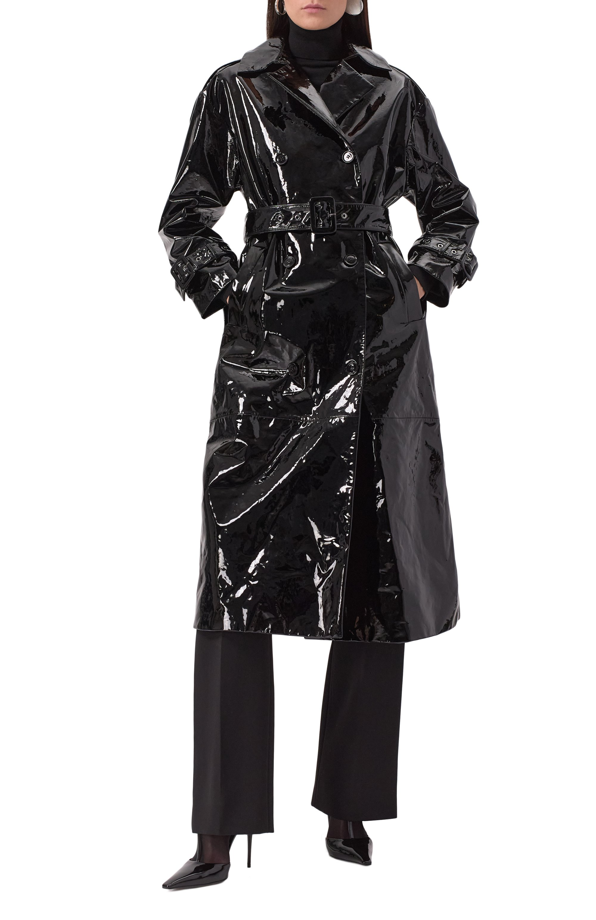 Кожаный плащ MVST, арт. ZBPL-Y434, фото 3