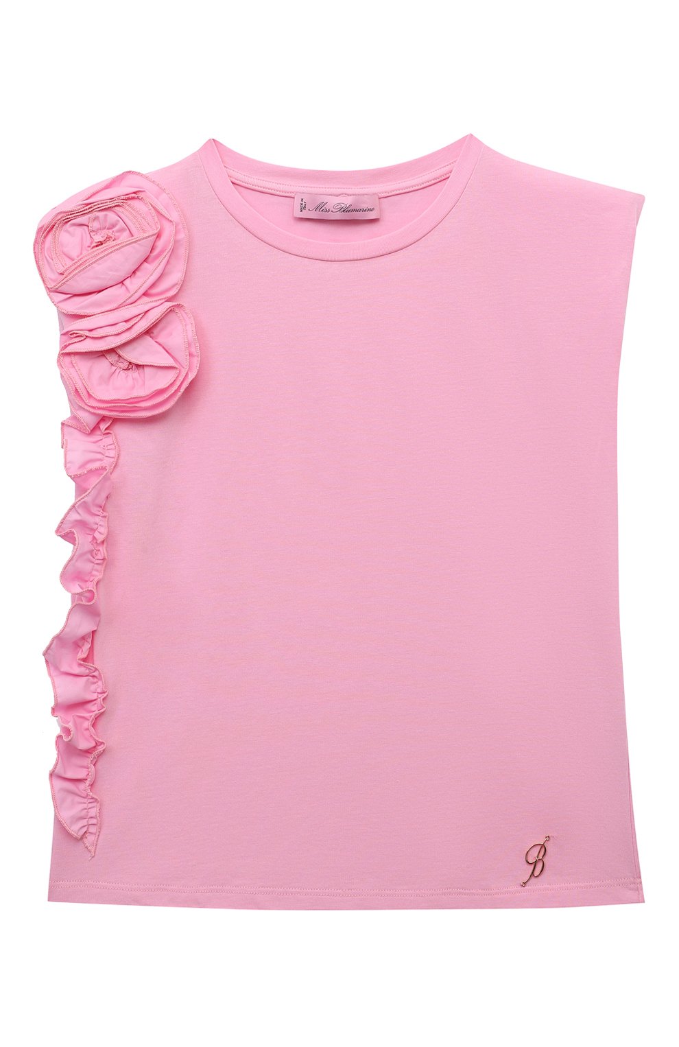 Хлопковый топ BLUMARINE, арт. IA4080J5003, фото 1