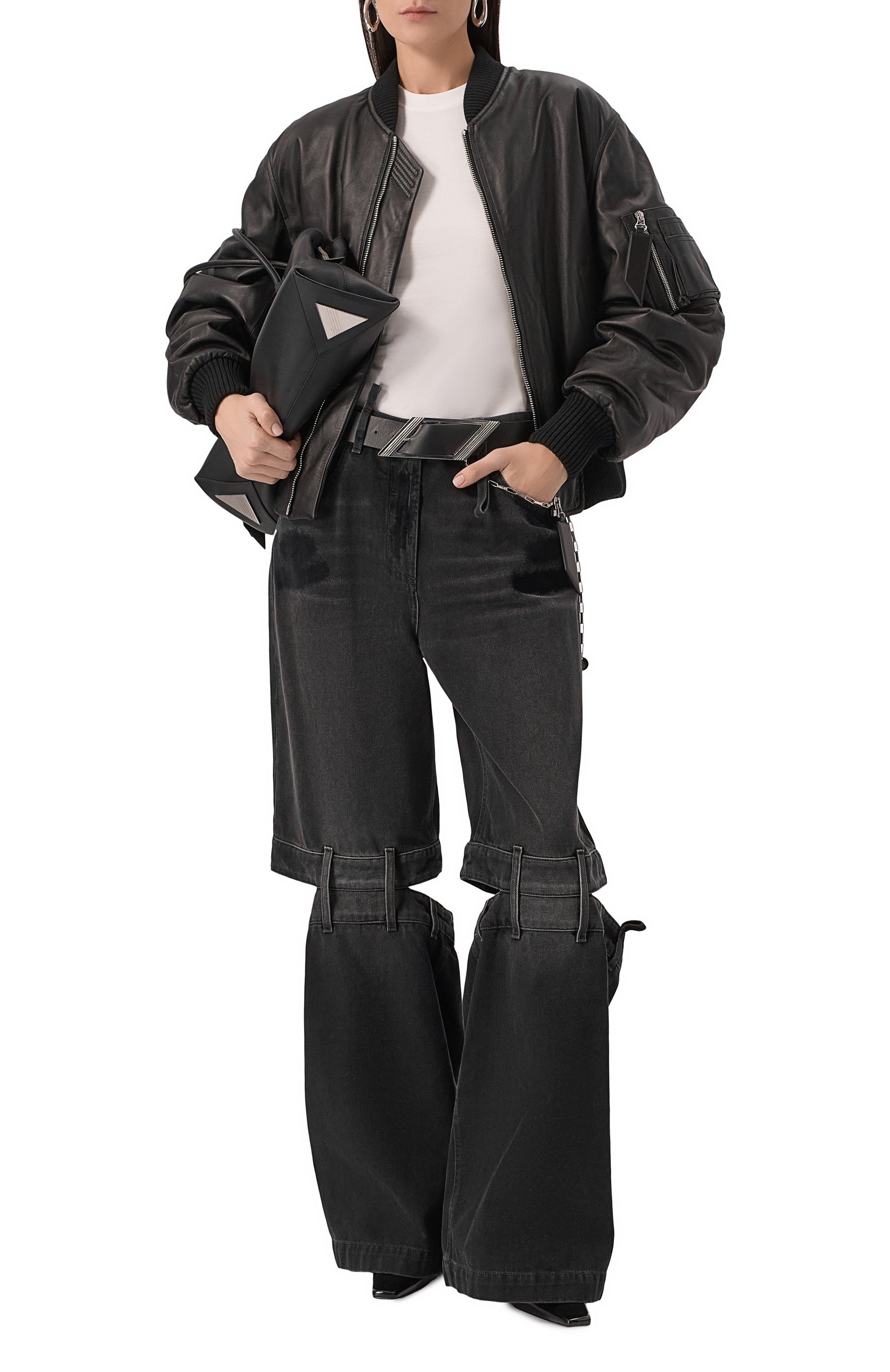 Хлопковая майка THE ATTICO, арт. 250WCN00003/JJJ025AA, фото 2