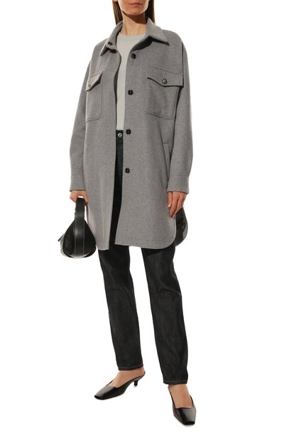 Куртка из шерсти и кашемира SEVEN LAB серого цвета по цене 27300 руб., арт. SPL grey, фото 2 Куртка из шерсти и кашемира SEVEN LAB, арт. SPL grey, фото 2
