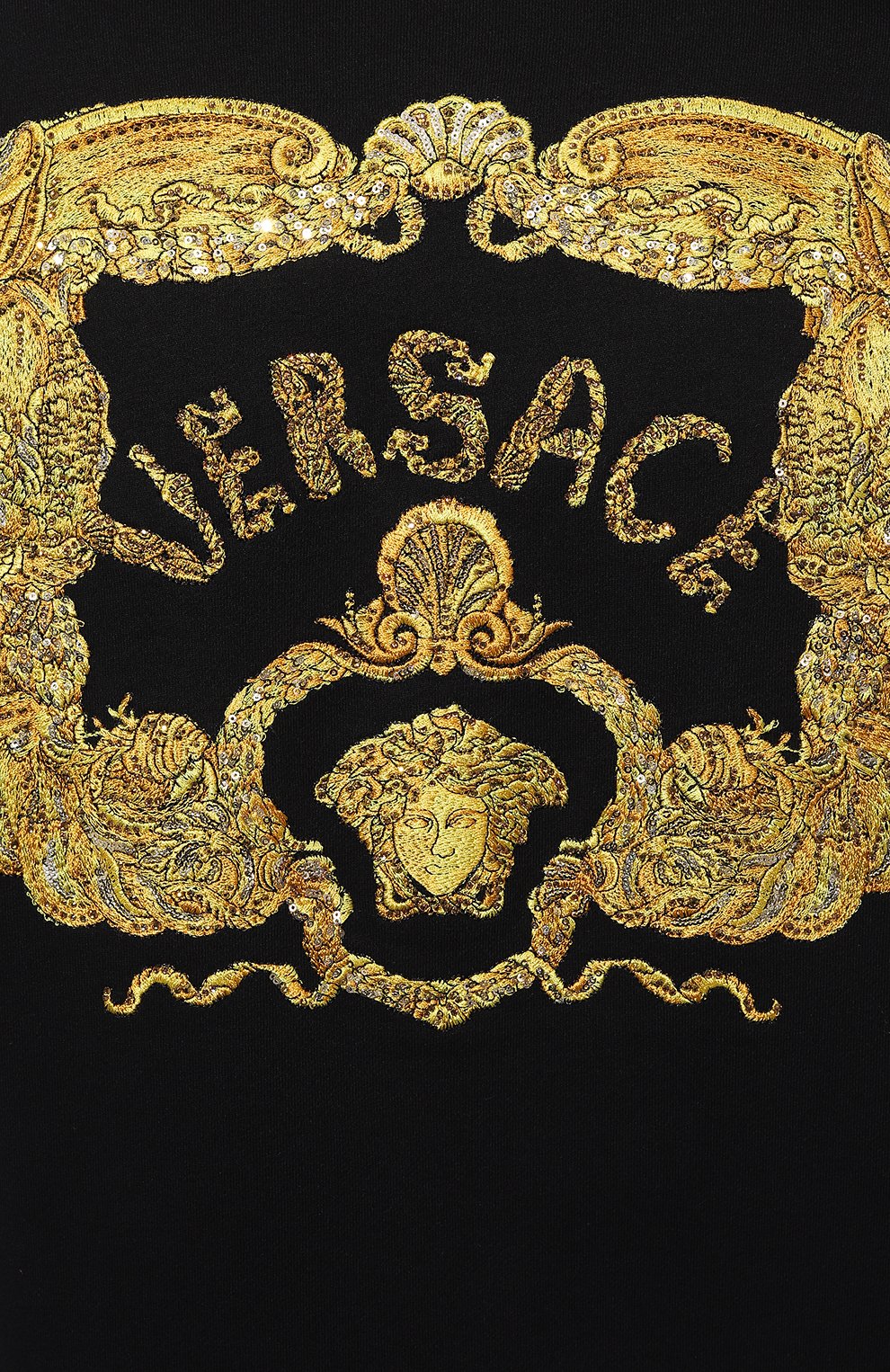 Хлопковая толстовка VERSACE, арт. 1011048/1A08035, фото 5