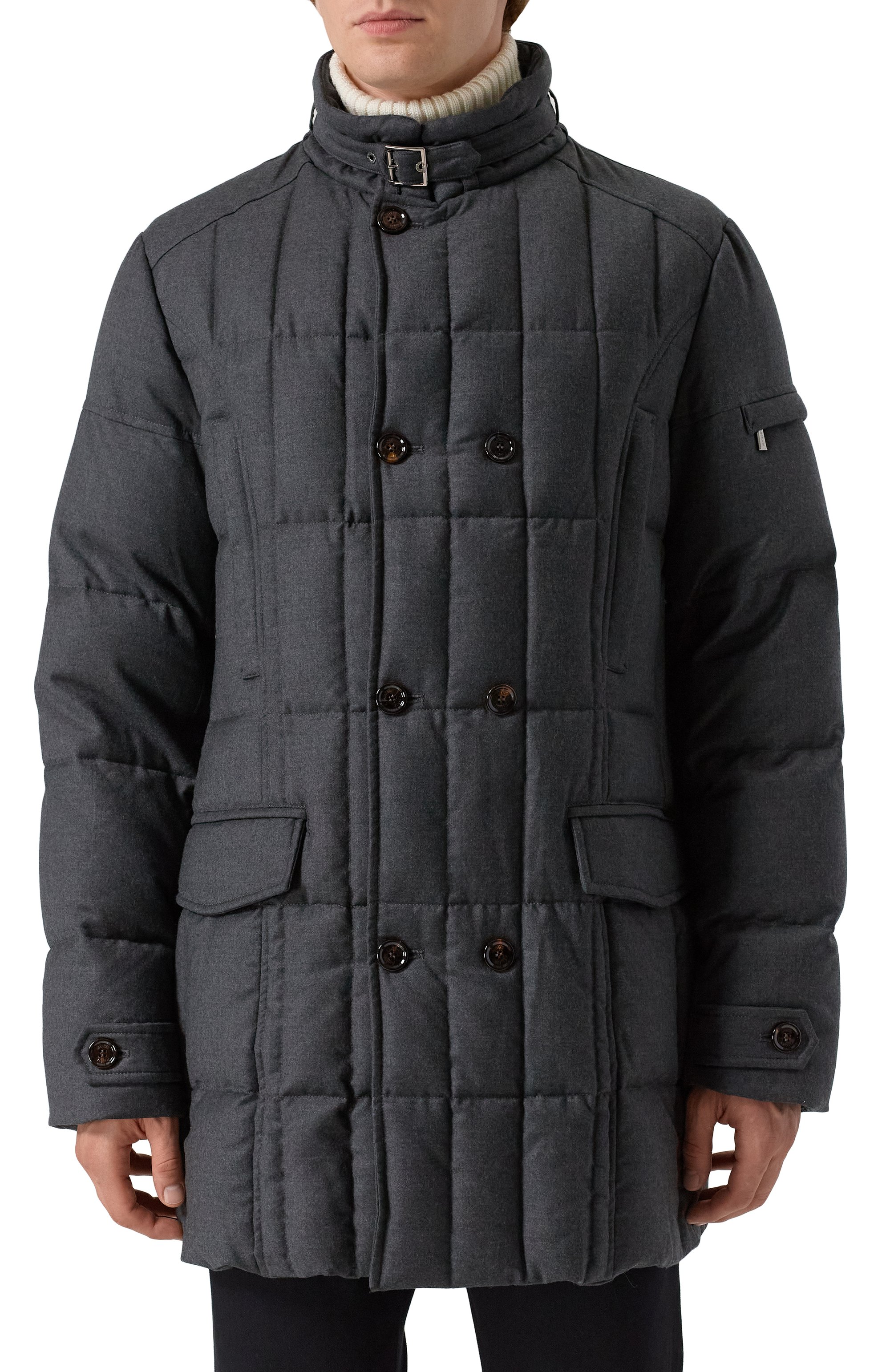 Пуховик morris-l с воротником из овчины MOORER, арт. M0RRIS/L, фото 6