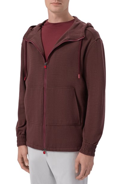 Кашемировая толстовка KITON темно-коричневого цвета по цене 356500 руб., арт. UMC010K0172I, фото 3 Кашемировая толстовка KITON, арт. UMC010K0172I, фото 3