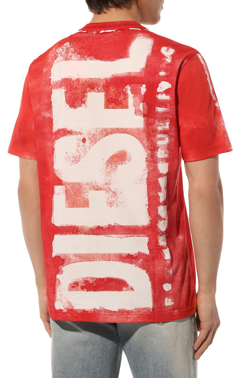 Хлопковая футболка DIESEL, арт. A09271/0AIJV, фото 4