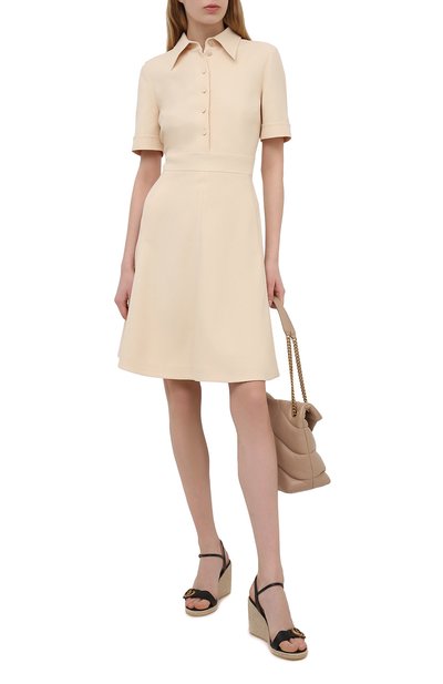 Кожаные босоножки GUCCI, арт. 646311/A3N00, фото 2