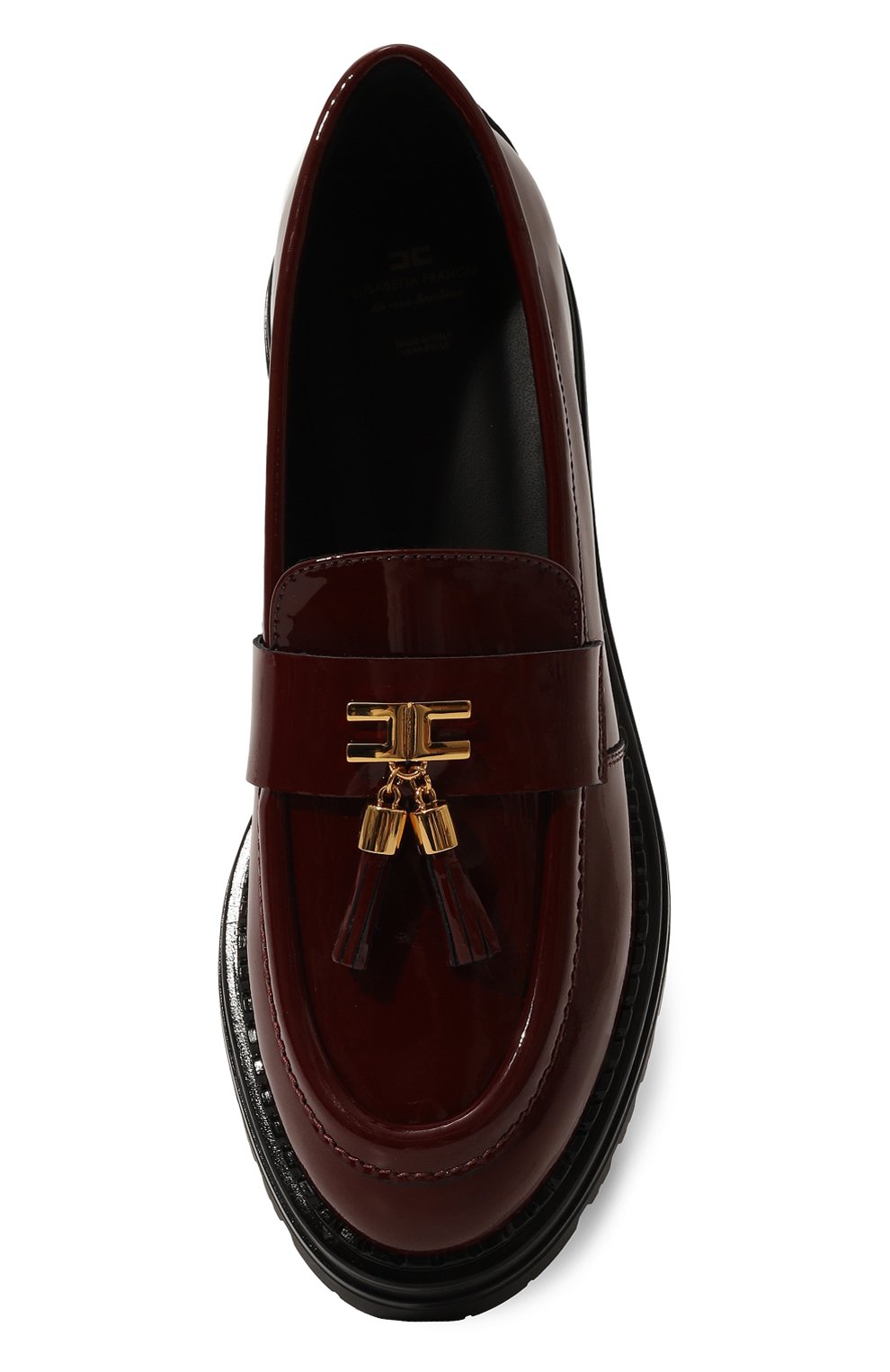 Кожаные лоферы ELISABETTA FRANCHI LA MIA BAMBINA, арт. F4A4-E0127-0286301/35-38, фото 4