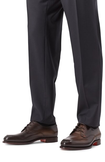 Кожаные дерби colin SANTONI, арт. MCCG18999PC7HFUL, фото 3