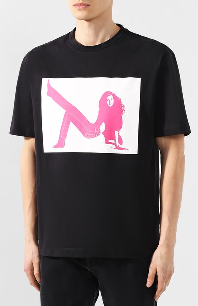 Хлопковая футболка EST.1978 CALVIN KLEIN JEANS, арт. J90J900107, фото 3