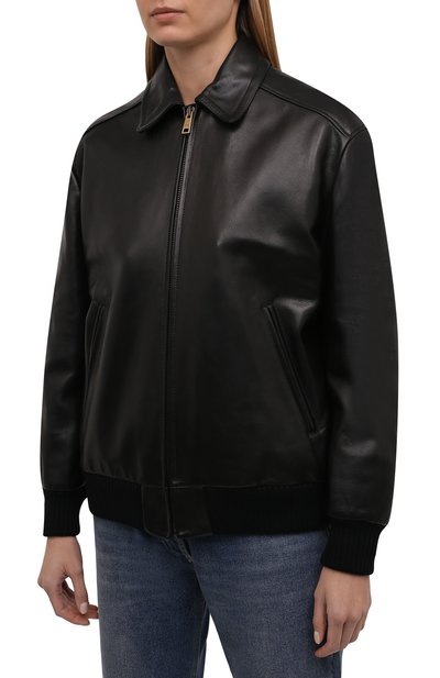 Кожаная куртка PRADA, арт. 58A039-NBA-F0002, фото 3