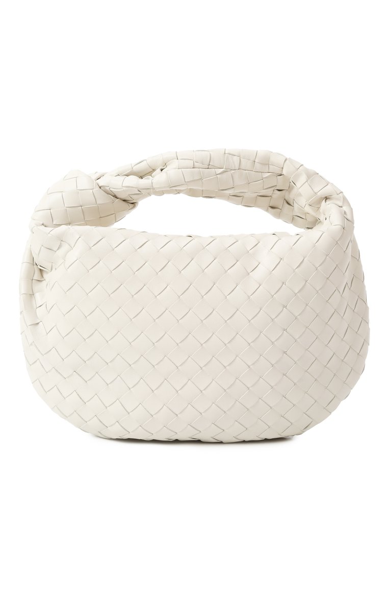 Женская сумка jodie teen BOTTEGA VENETA белого цвета, арт. 690225/VCPP0 | Фото 6 (Материал: Натуральная кожа; Размер: large; Сумки-технические: Сумки top-handle; Автоматизация состава: Проставлено; Автоматизация ТО: Проставлено)