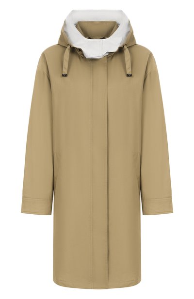 Женская парка из хлопка и вискозы DIEGO M, арт. 25EM-A614