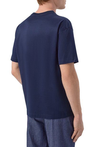 Хлопковая футболка ZILLI, арт. TSR03RM0100VZBPL0_001, фото 4