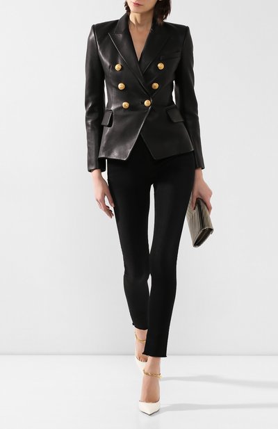 Кожаный жакет BALMAIN, арт. TF1997499/163P, фото 2