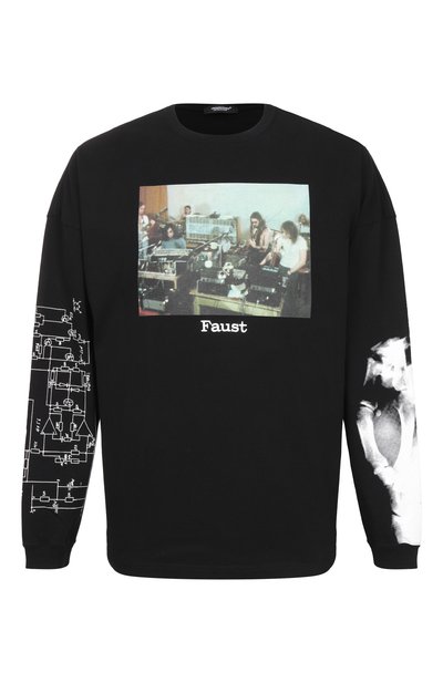 Мужская хлопковый лонгслив UNDERCOVER, арт. UC2E4814-1