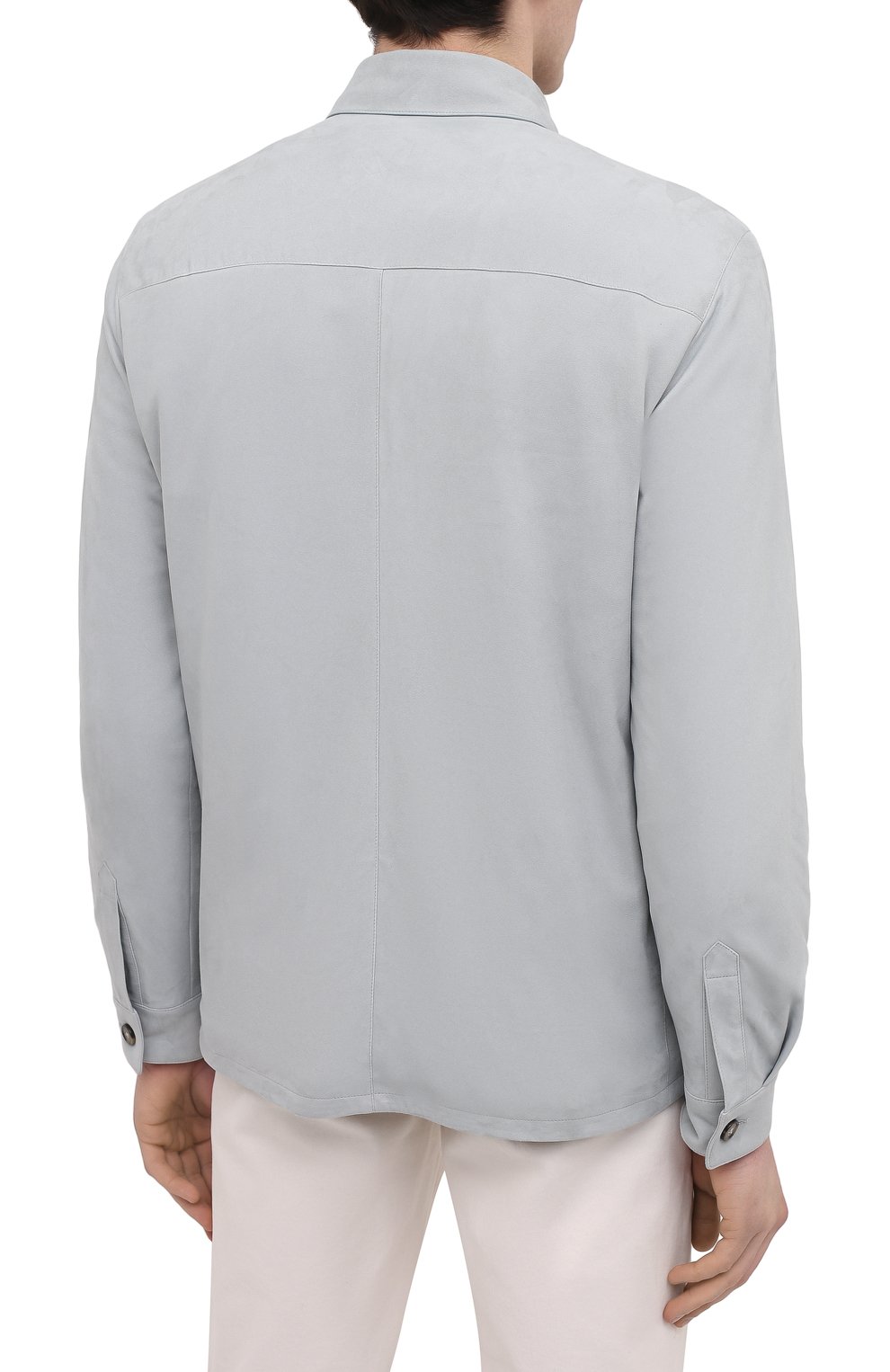 Замшевая куртка-рубашка LORO PIANA, арт. FAL6174, фото 4