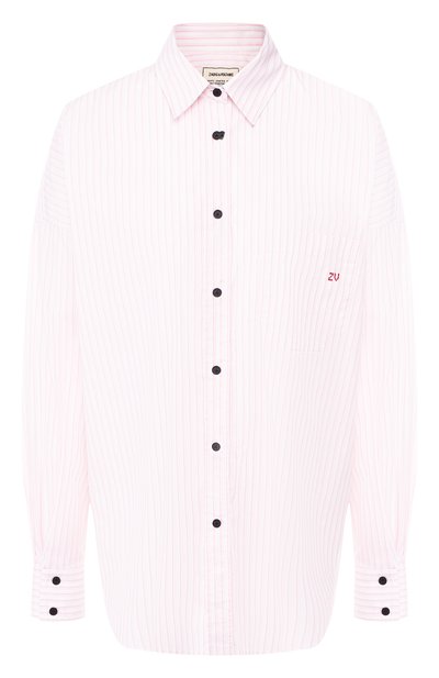 Женская хлопковая рубашка ZADIG AND VOLTAIRE, арт. SHCC0503F